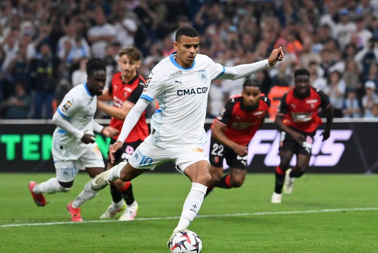 曼联的痛！23岁格林伍德惊艳破门+双响炮+妙传，荣膺法甲金靴