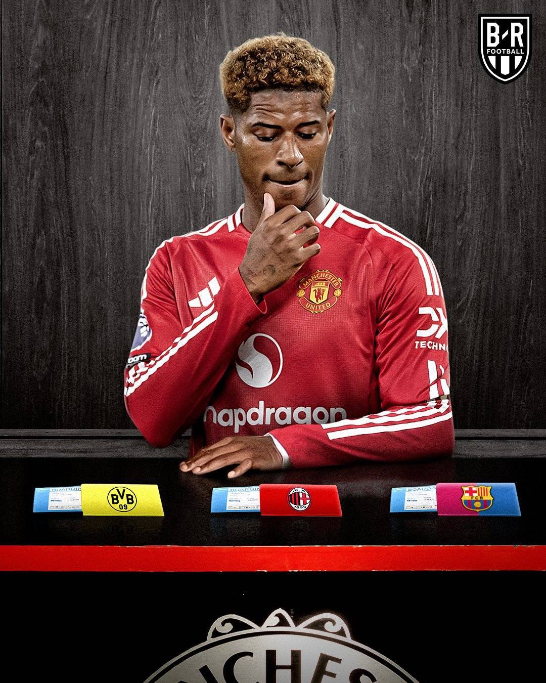 拉什福德准备回归曼联，决赛前祝福队友！4000万卖不出准备再次租借