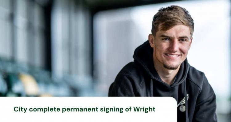 官方：诺维奇买断曼城19岁中场赖特 费用可达300万镑 含回购&amp;二转